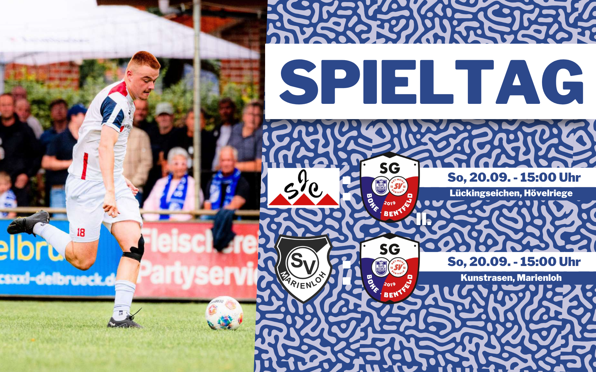 SG Boke/Bentfeld reist am Katharinenmarkt-Sonntag zum Aufsteiger SV Marienloh